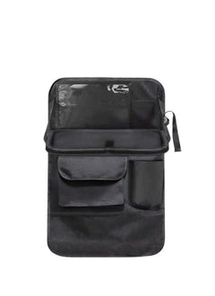 Seat-Back Organizer with Foldable Tray