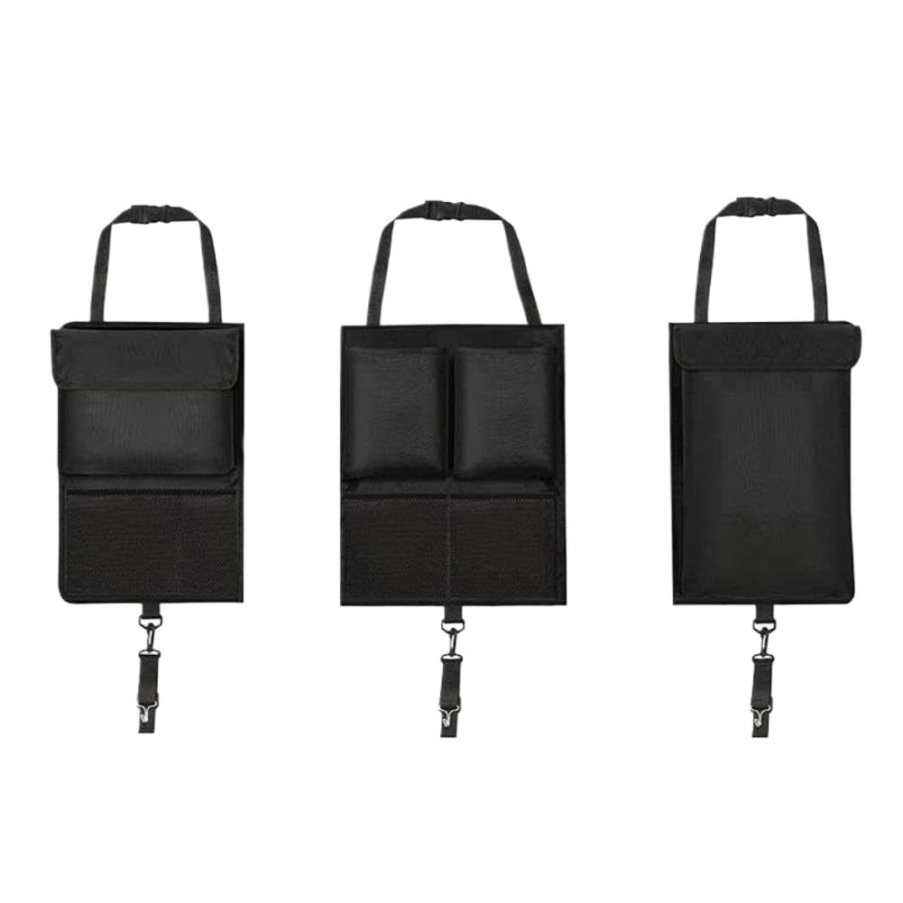Three-Piece Rear Seat Hanging Organizer