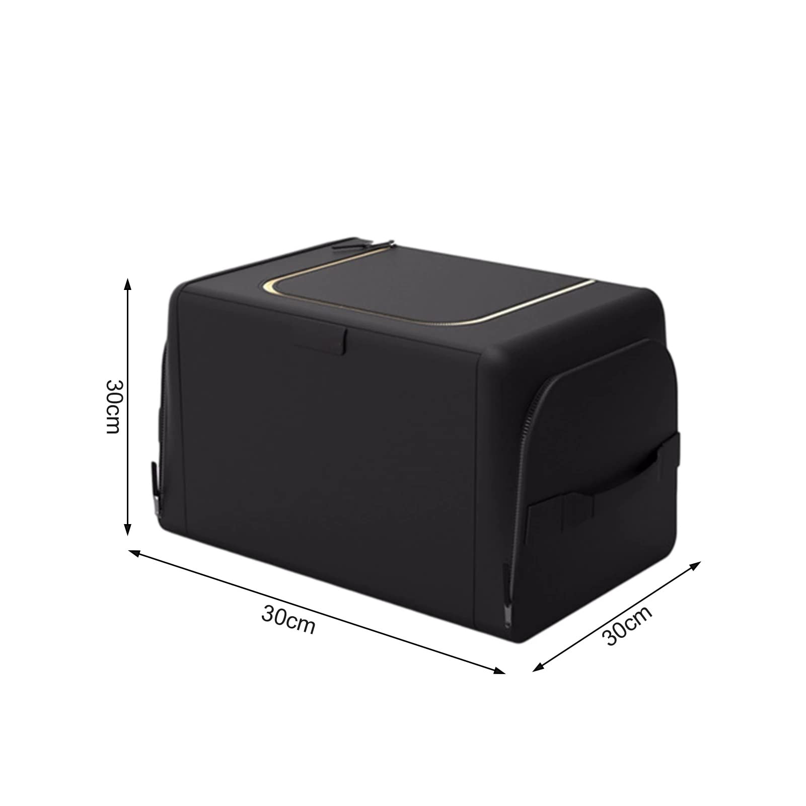 Large-Capacity Foldable Cargo Box with Lid