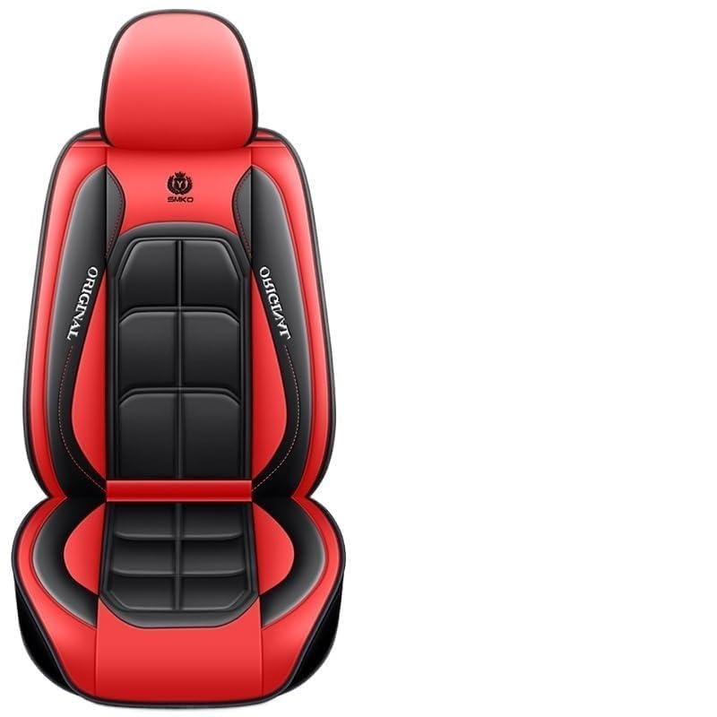 5-Seat PU Seat Cover Set with Foam Padding