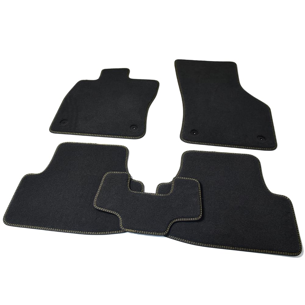Vehicle-Specific Nylon Carpet Floor Mats