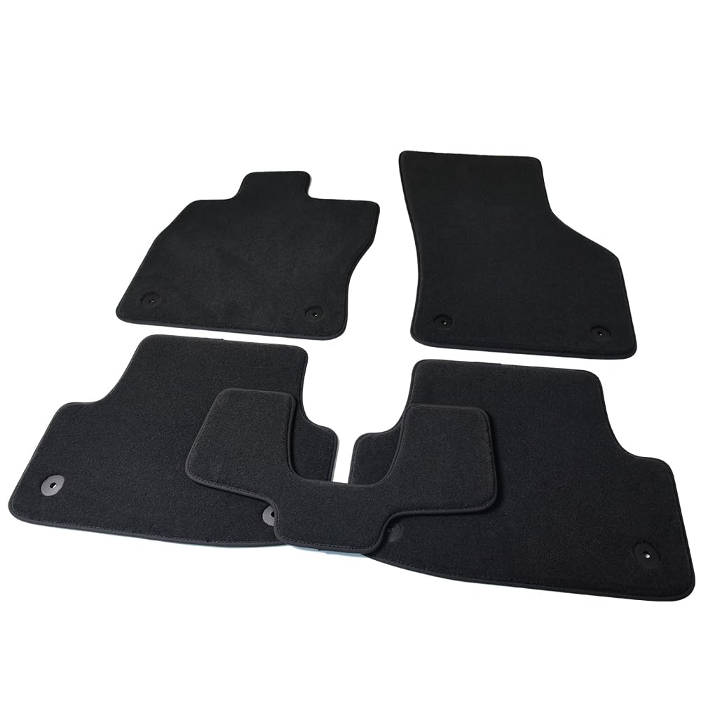 Vehicle-Specific Nylon Carpet Floor Mats