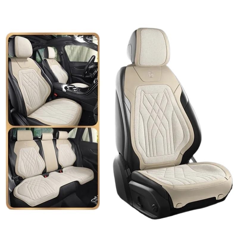 Breathable Flax Universal Seat Cover