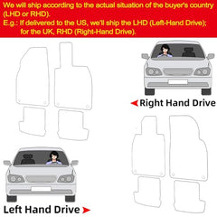 Vehicle-Specific Nylon Carpet Floor Mats
