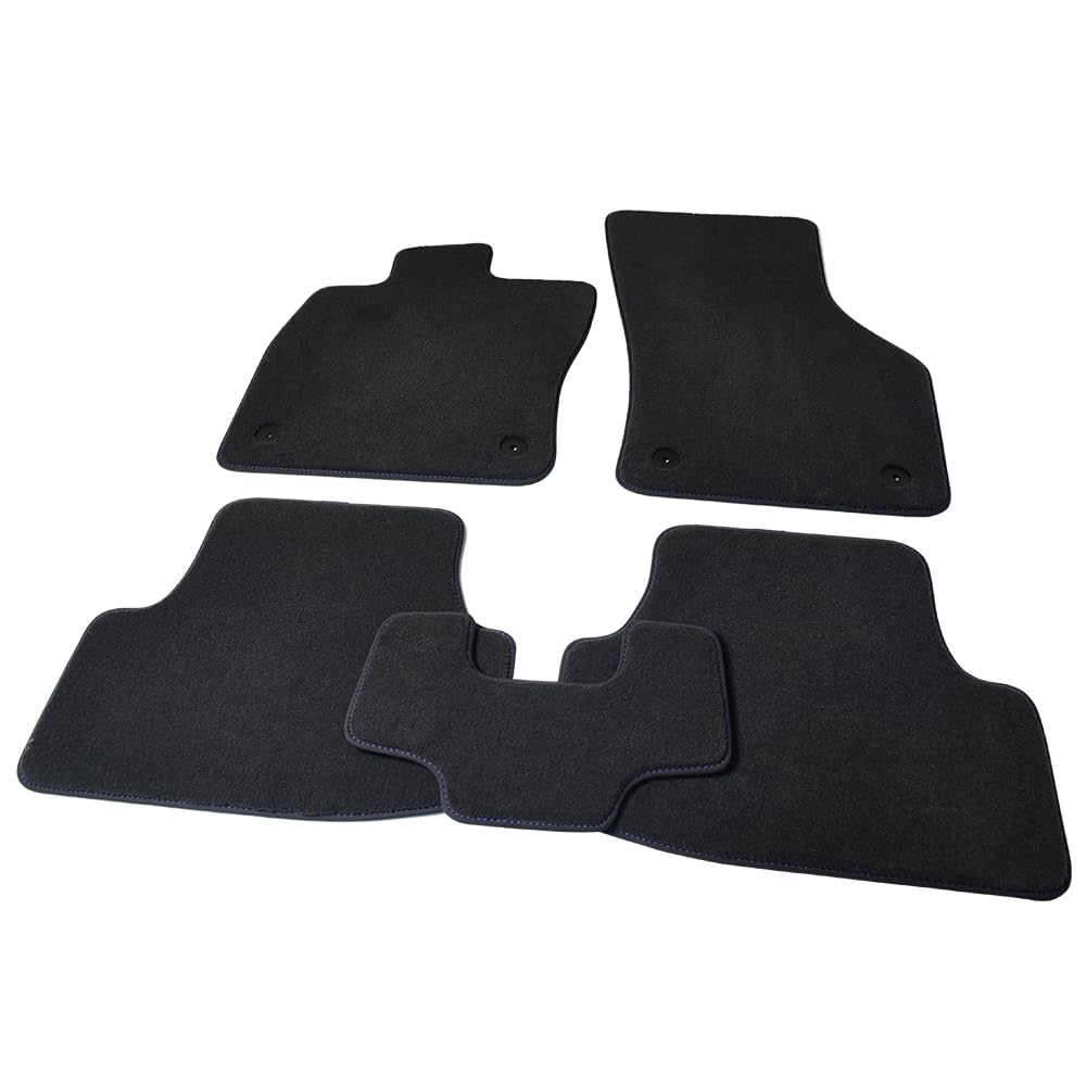 Vehicle-Specific Nylon Carpet Floor Mats
