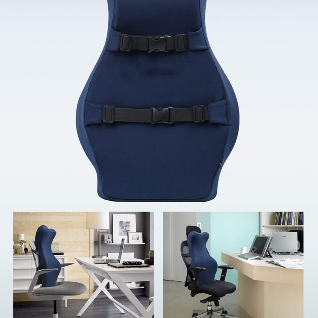 Large Memory Foam Lumbar Support Cushion