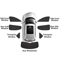 Full Window Blackout Sunshade Set for Lexus RX