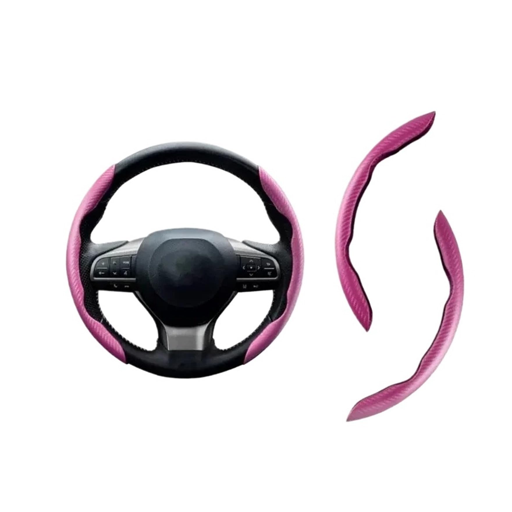 Anti-Slip Suede Steering Wheel Cover