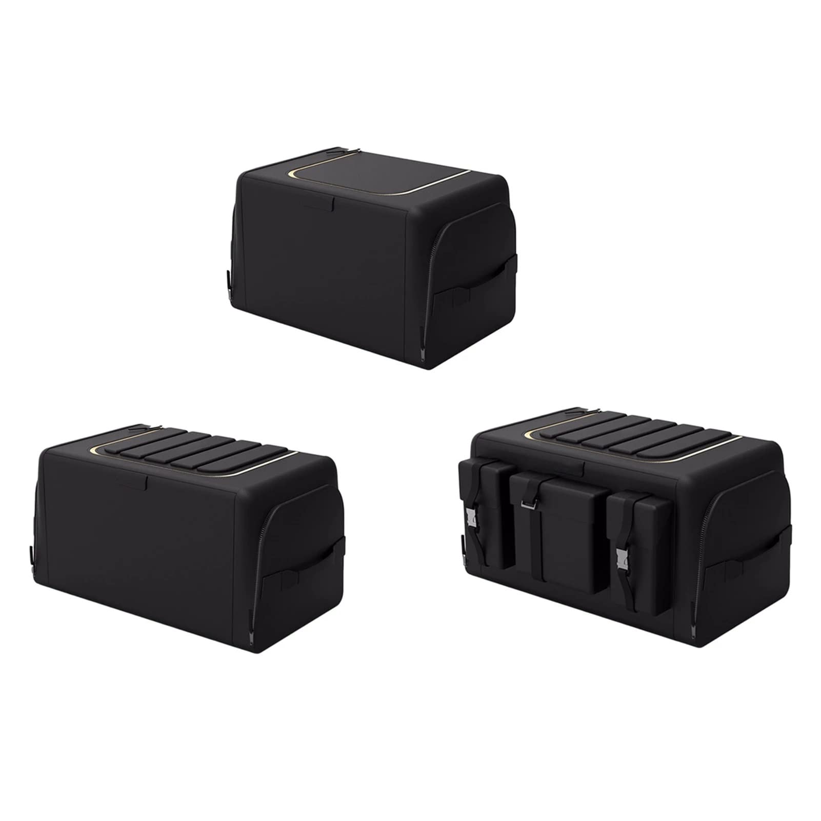 Large-Capacity Foldable Cargo Box with Lid