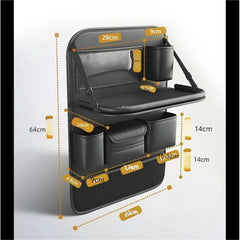 Multi-Pocket Seat-Back Organizer
