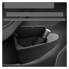 Front Door Storage Box and Trash Bin