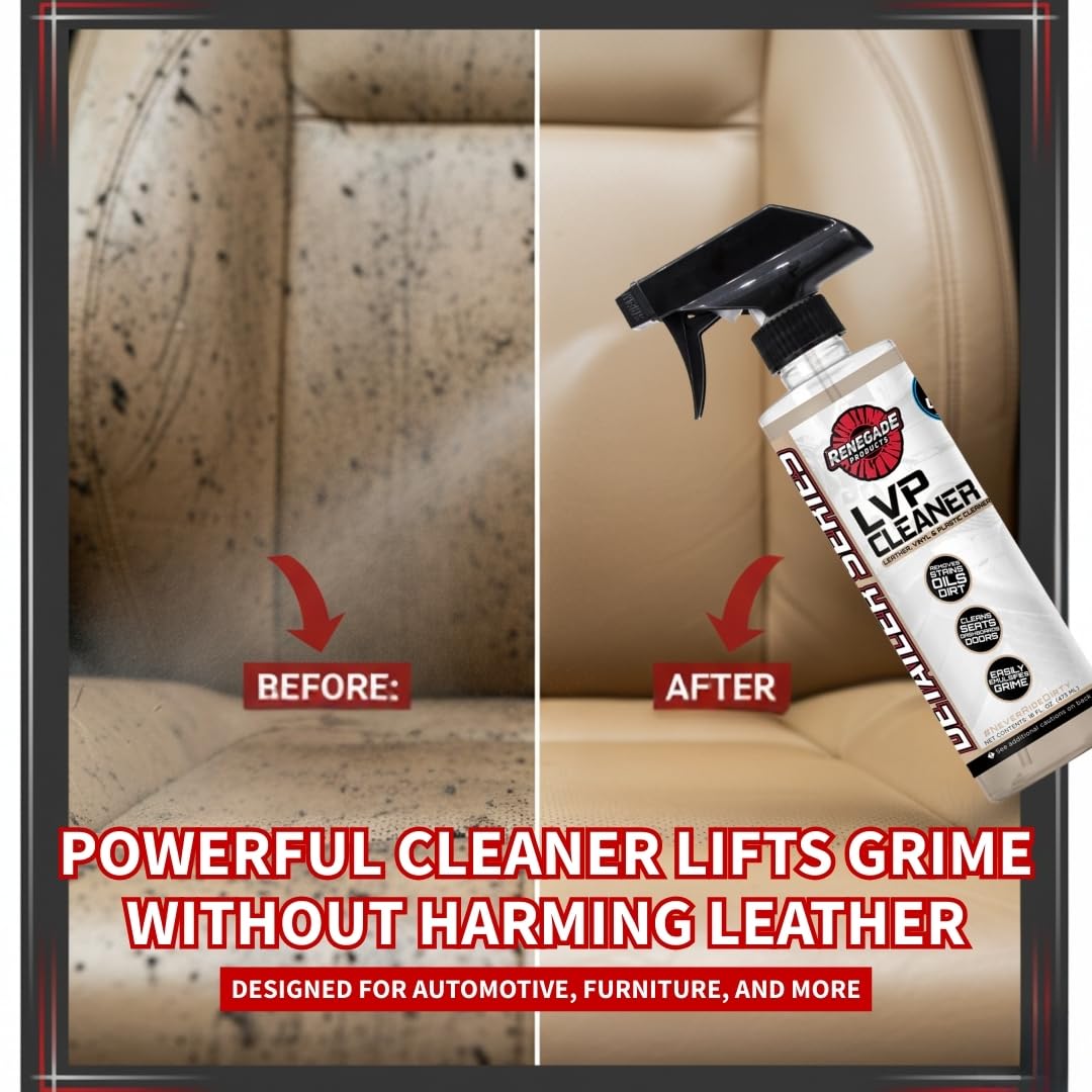 Leather Interior Cleaning and Conditioning Kit