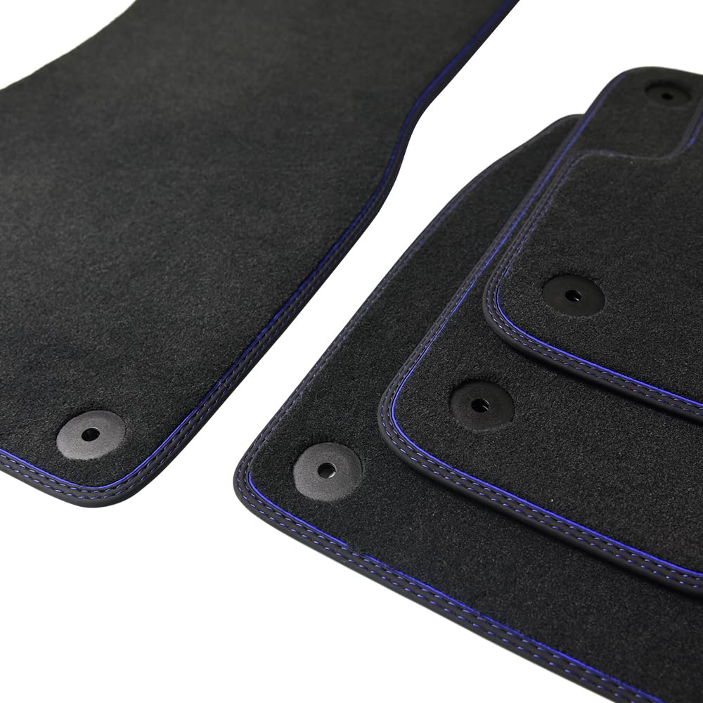 Vehicle-Specific Nylon Carpet Floor Mats