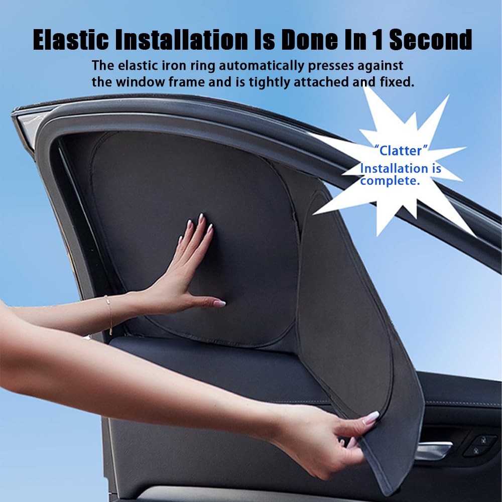 Full Window Blackout Sunshade Set for Lexus RX