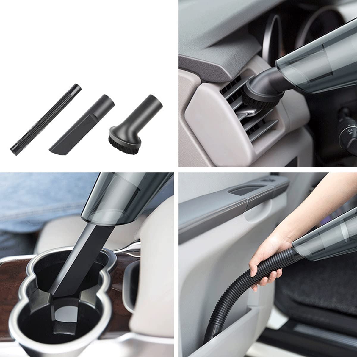 65W Vehicle Interior Vacuum Kit