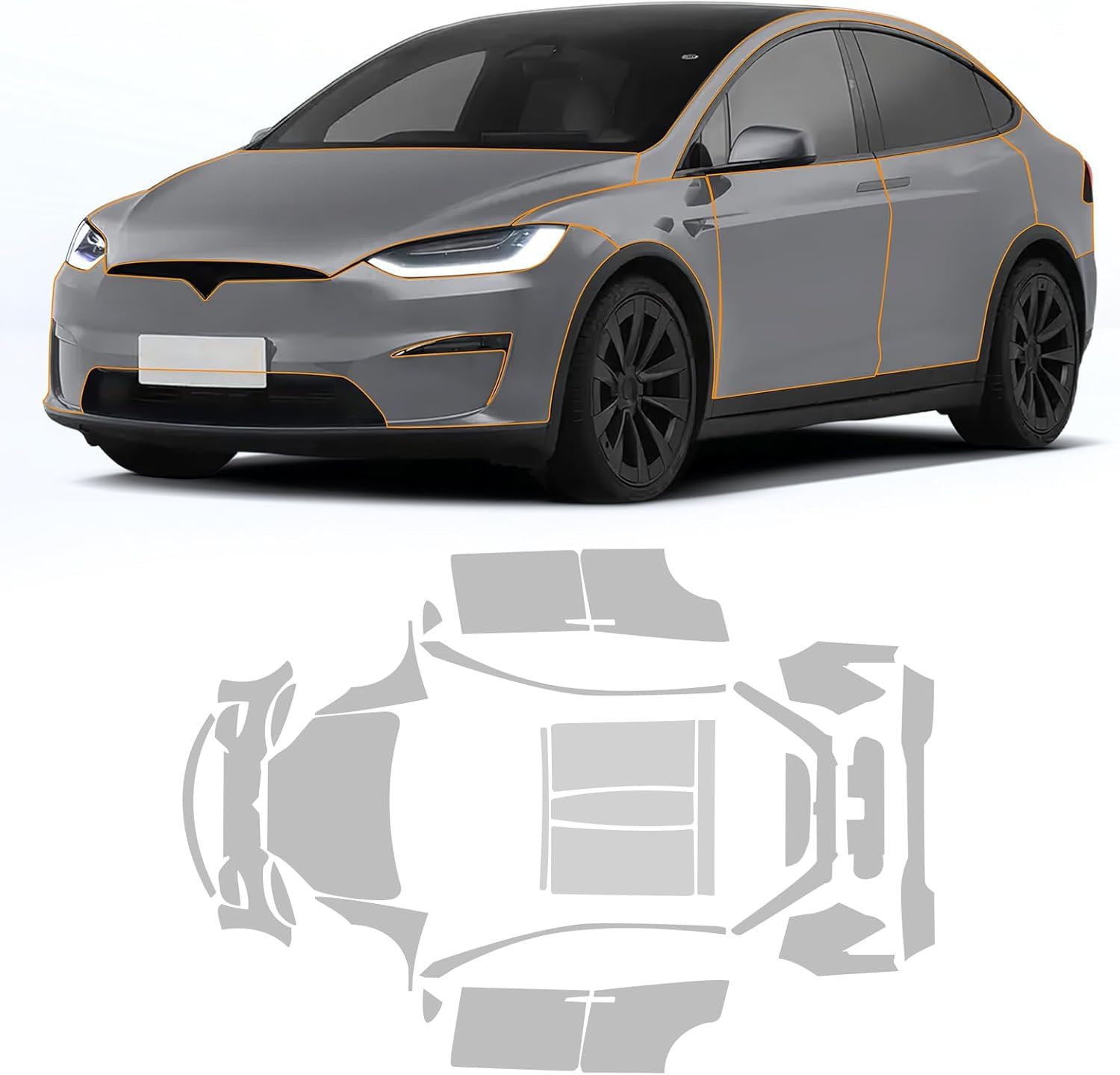 8.5Mil Clear TPU Full-Body Paint Protection Film