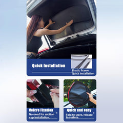Full Window Blackout Sunshade Set for Lexus RX