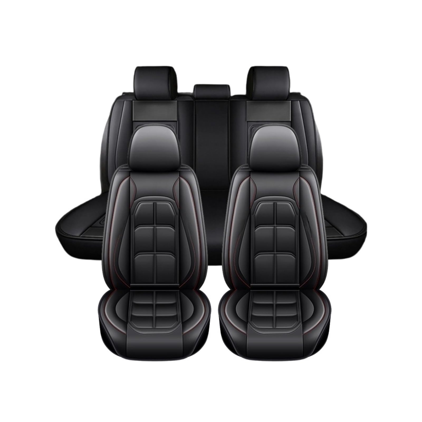 5-Seat PU Leather Seat Cover Set