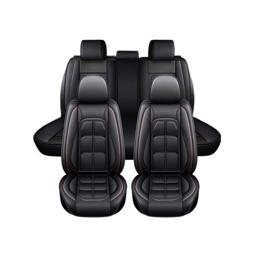 5-Seat PU Leather Seat Cover Set