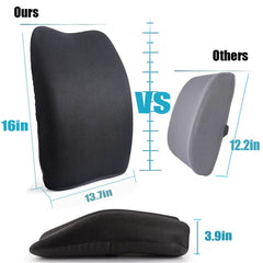 Ventilated Memory Foam Lumbar Cushion