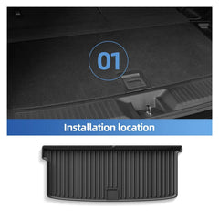 Left-Hand-Drive TPE Floor Mat and Cargo Liner Set