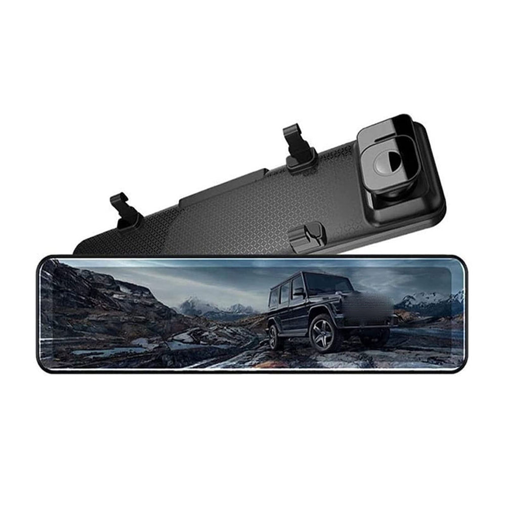 12-Inch 1080p Rearview Mirror Dash Camera