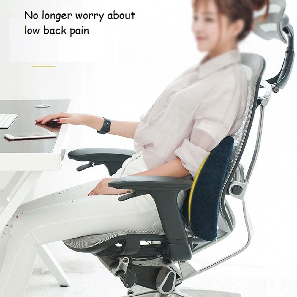 Curved Memory Foam Back Support Pillow