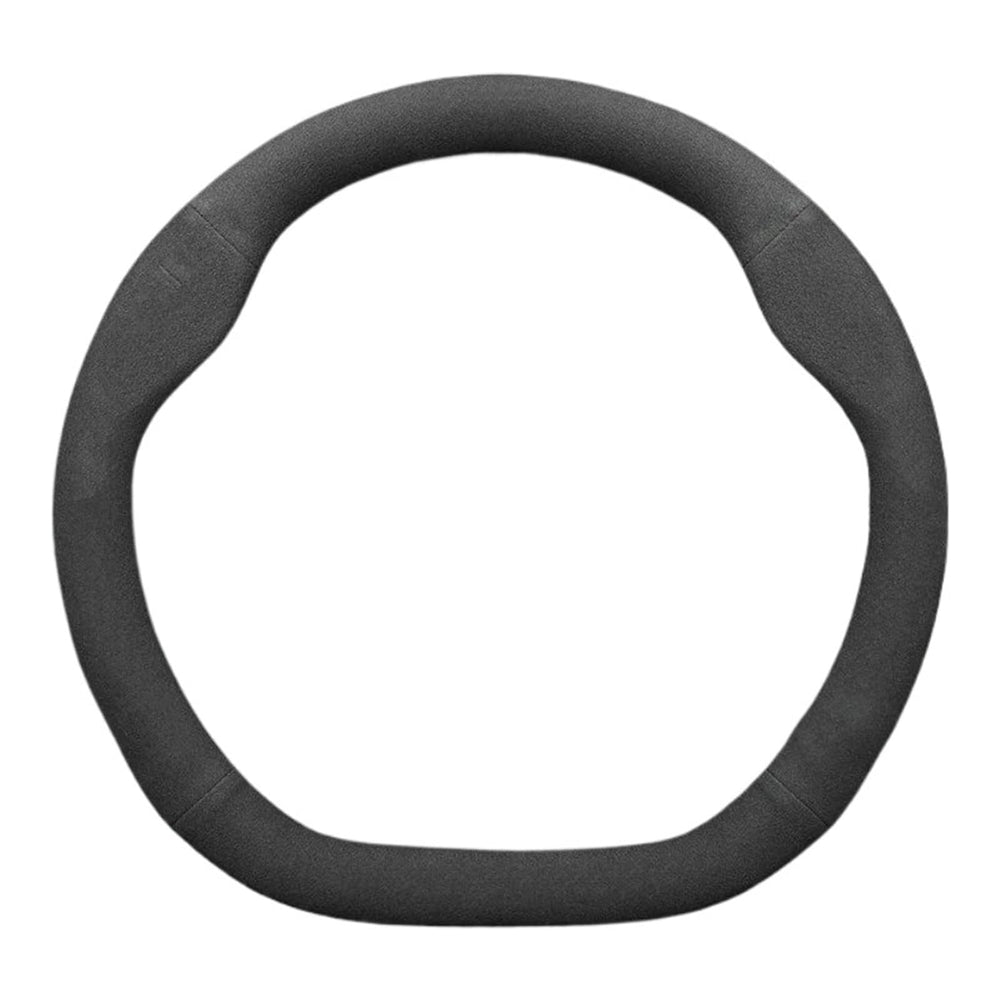 Breathable Suede Steering Wheel Cover