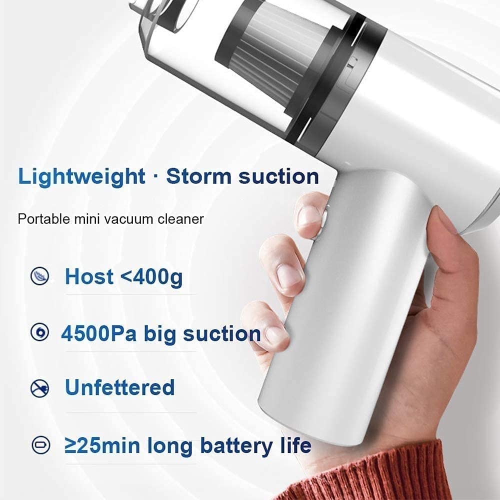 45W Wet and Dry Portable Car Vacuum