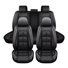 5-Seat PU Seat Cover Set with Foam Padding