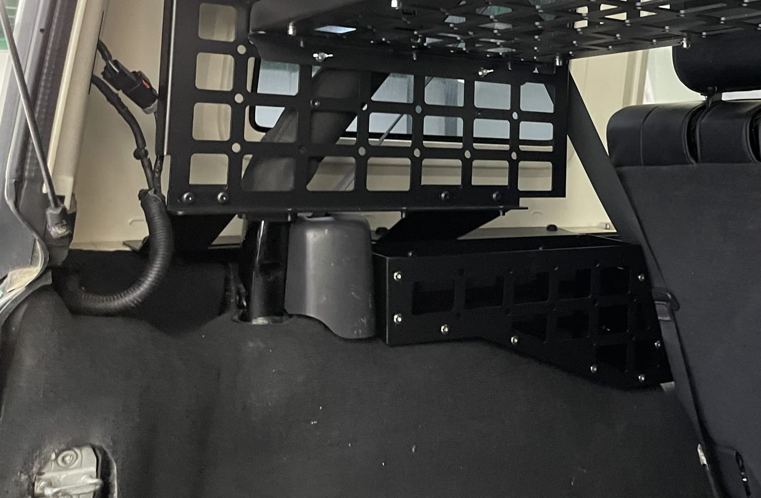 Rear Window Modular Storage Panel and Trunk Shelf