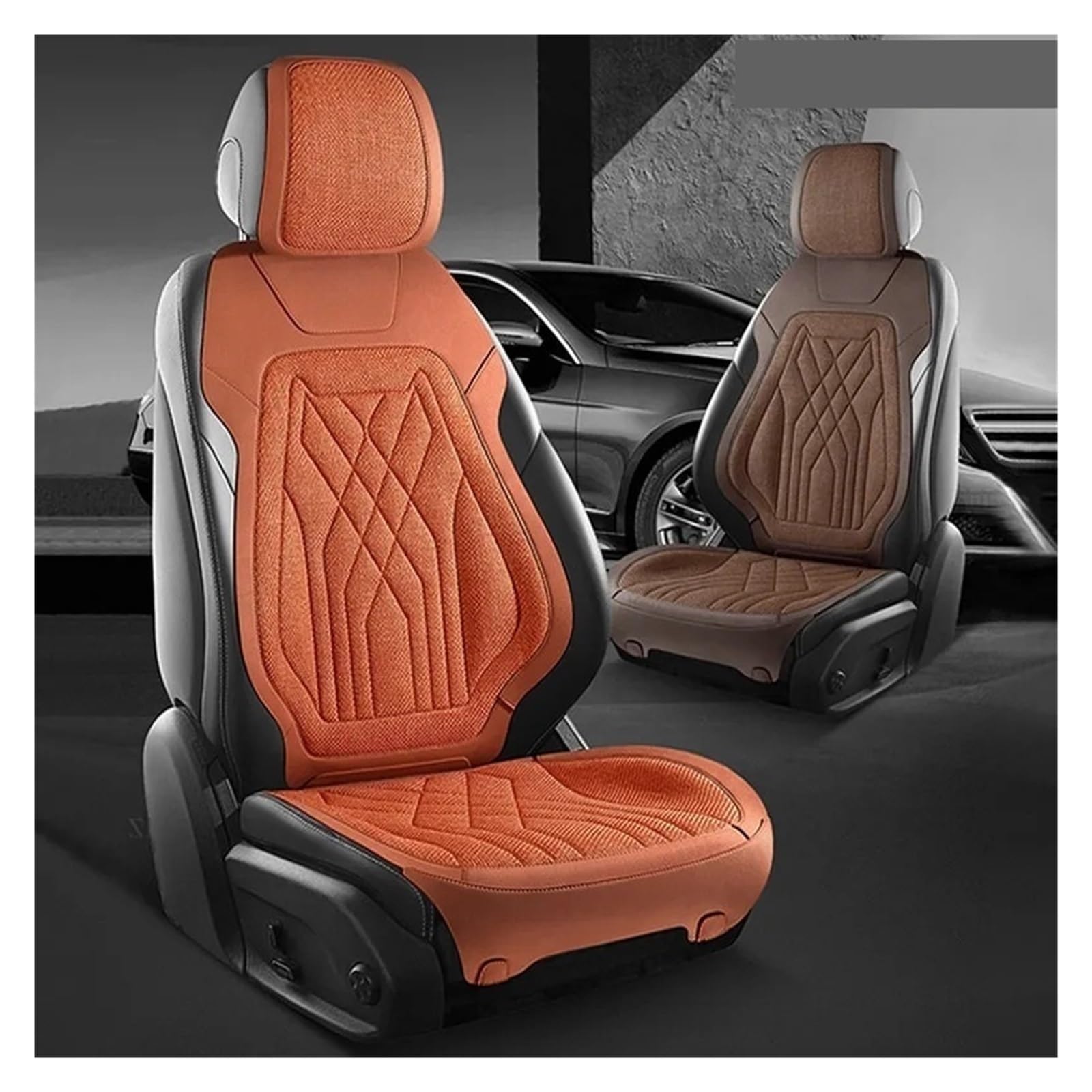 Breathable Flax Universal Seat Cover