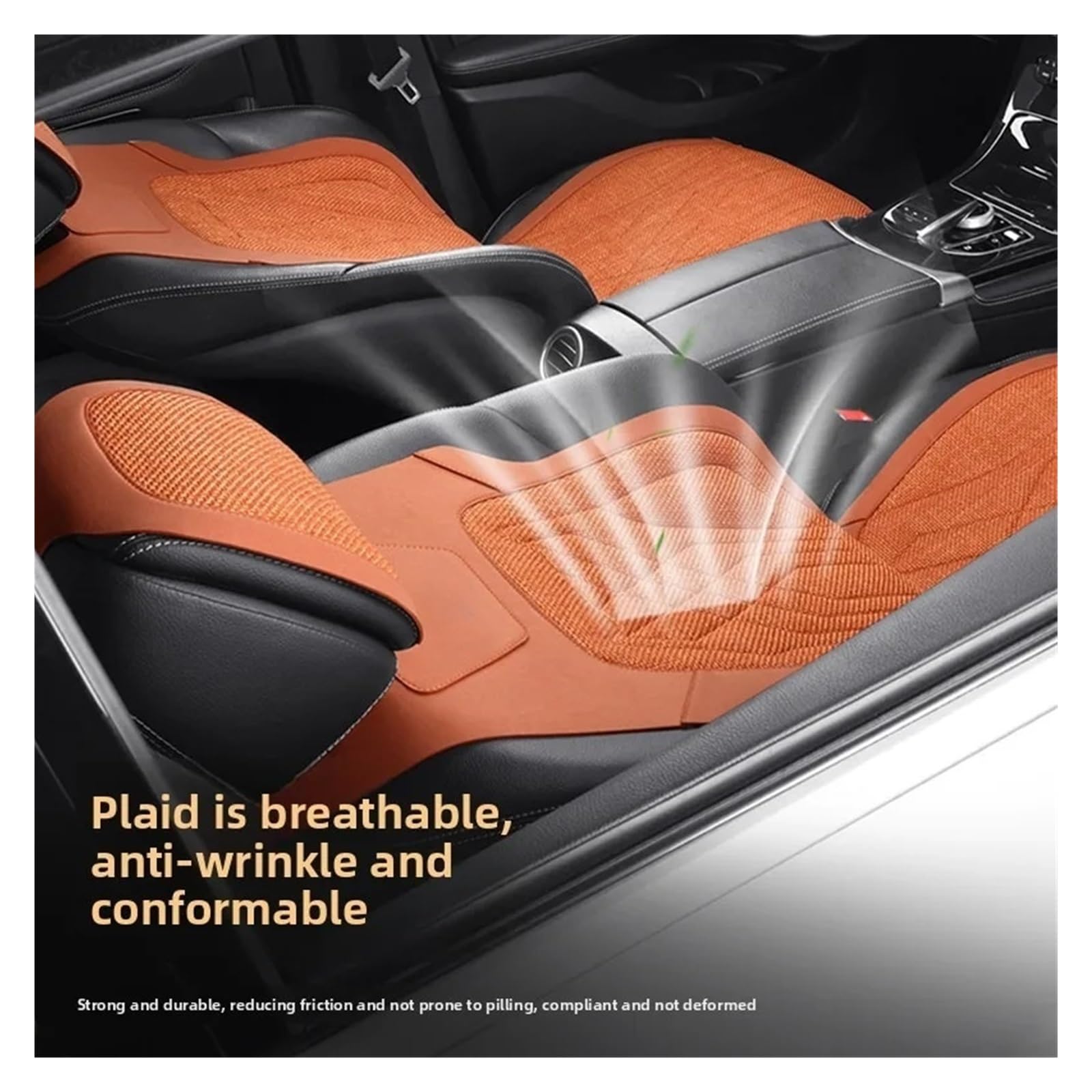 Breathable Flax Universal Seat Cover