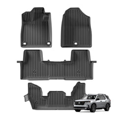 Left-Hand-Drive TPE Floor Mat and Cargo Liner Set