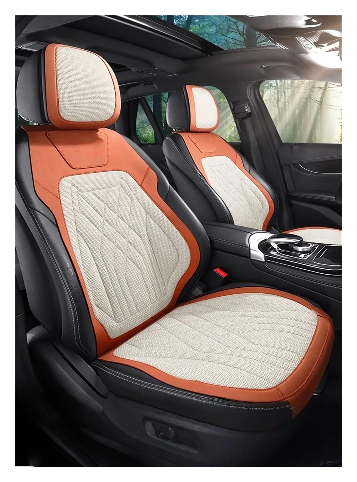 Breathable Flax Universal Seat Cover