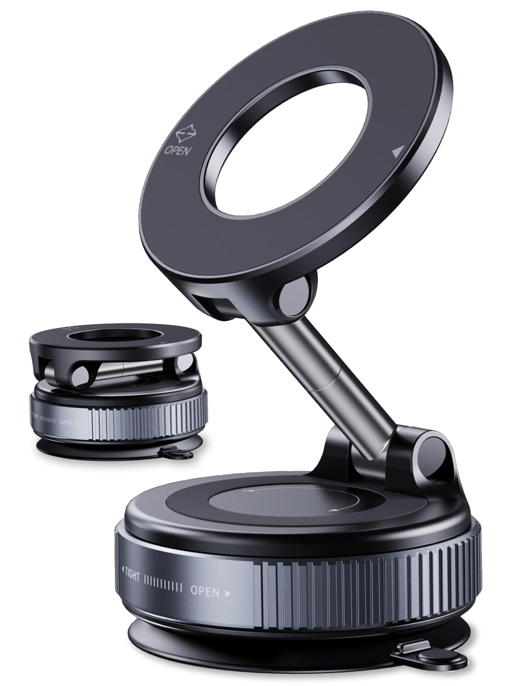 Magnetic Vacuum Suction Phone Mount