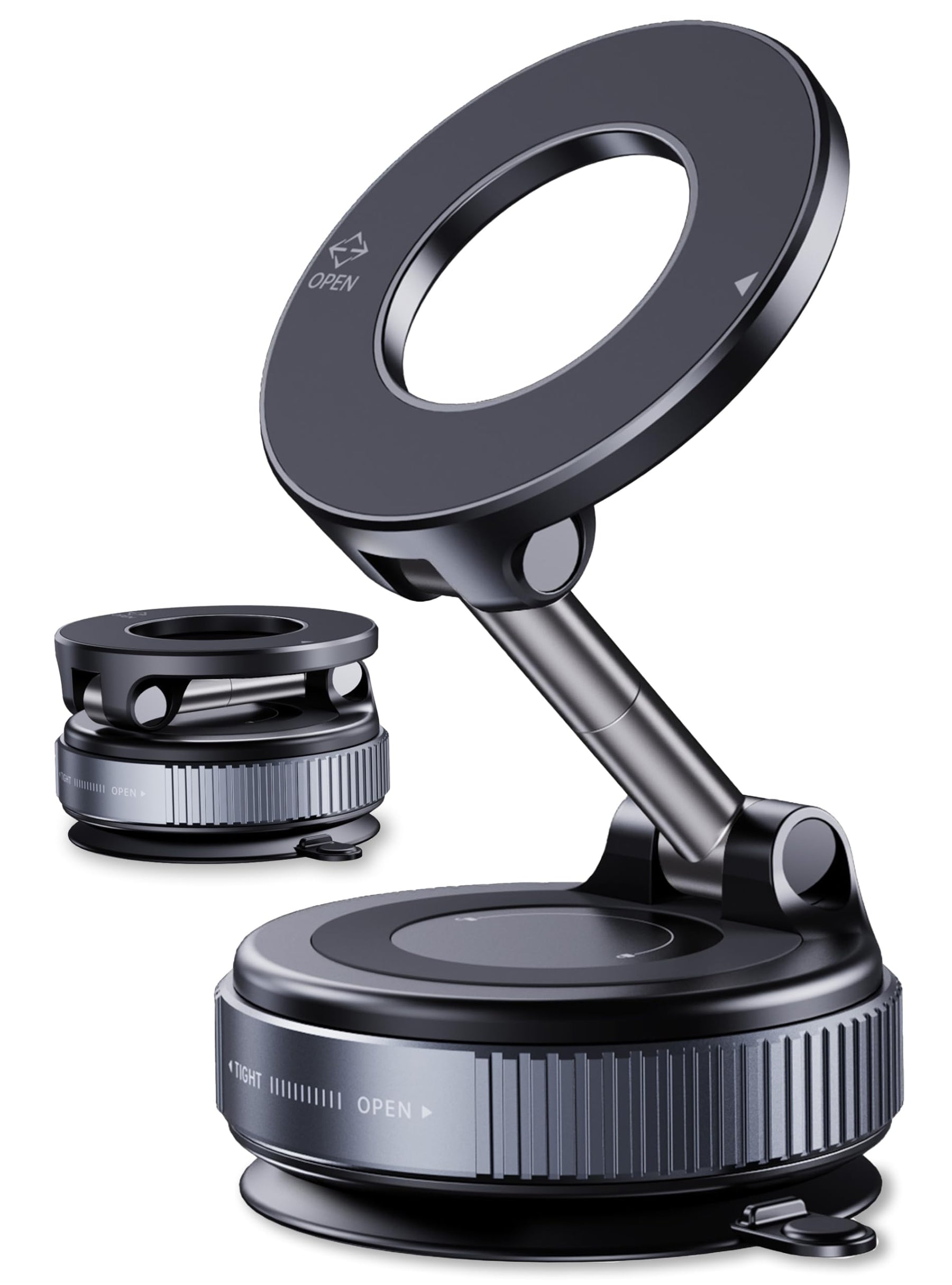 Magnetic Vacuum Suction Phone Mount