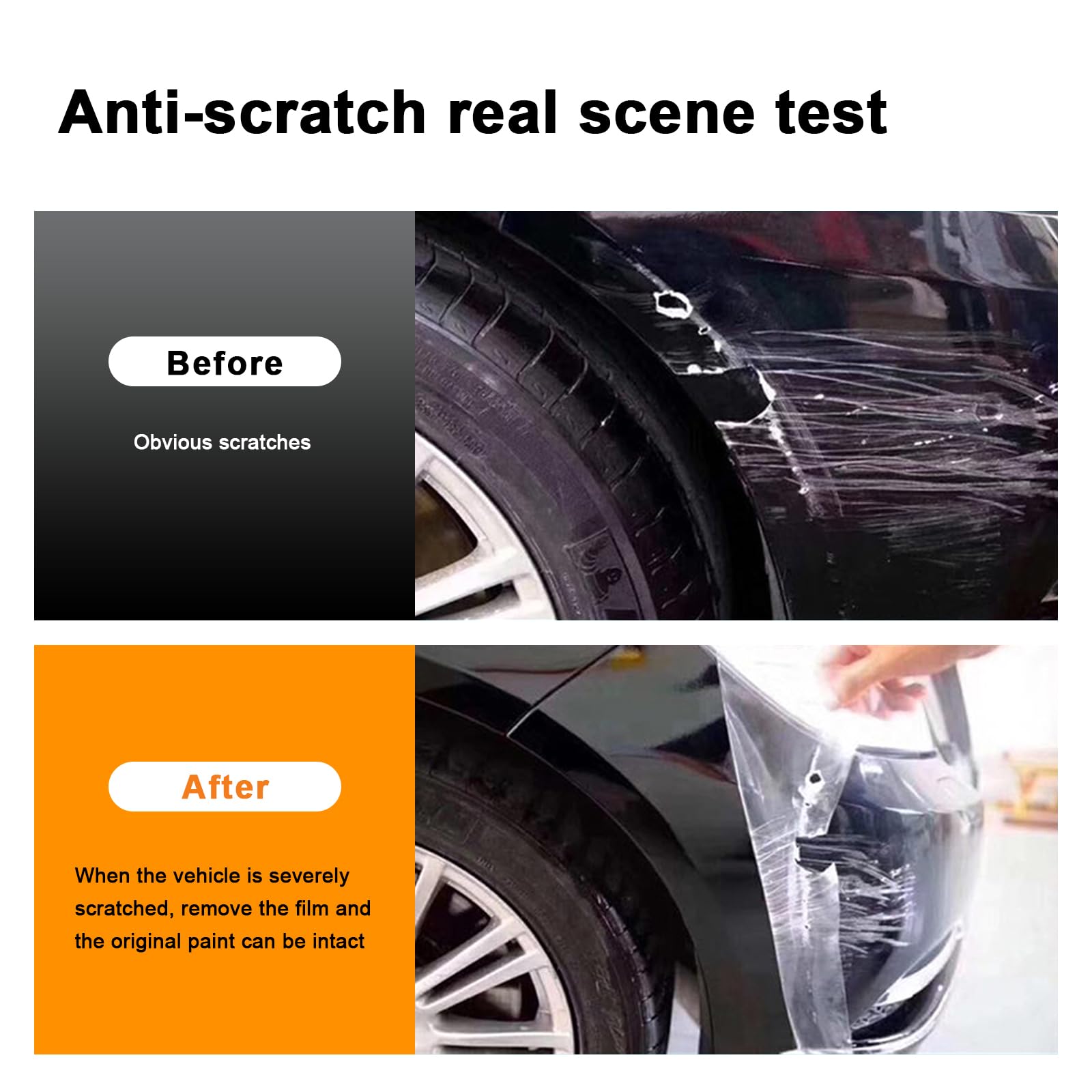 8.5Mil Clear TPU Full-Body Paint Protection Film