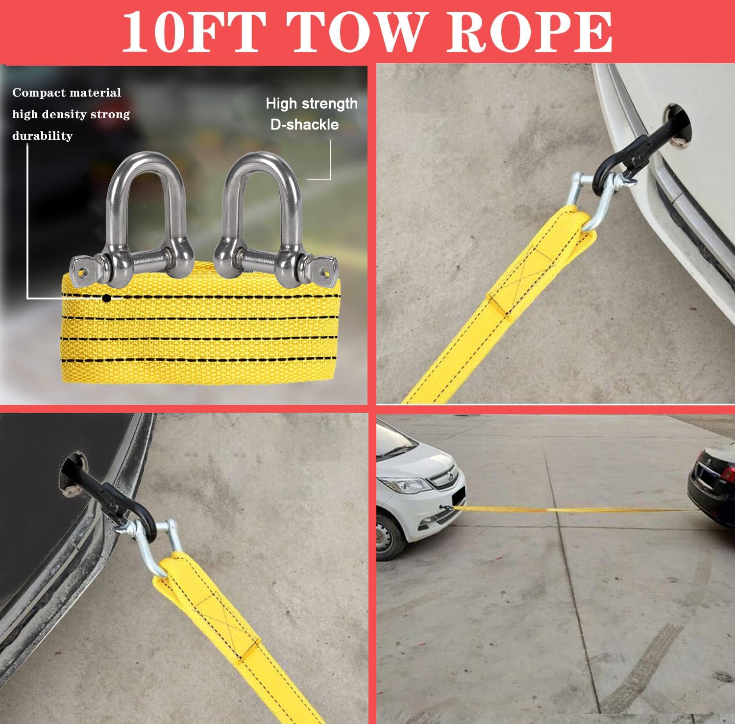 Roadside Emergency Kit with Jumper Cables