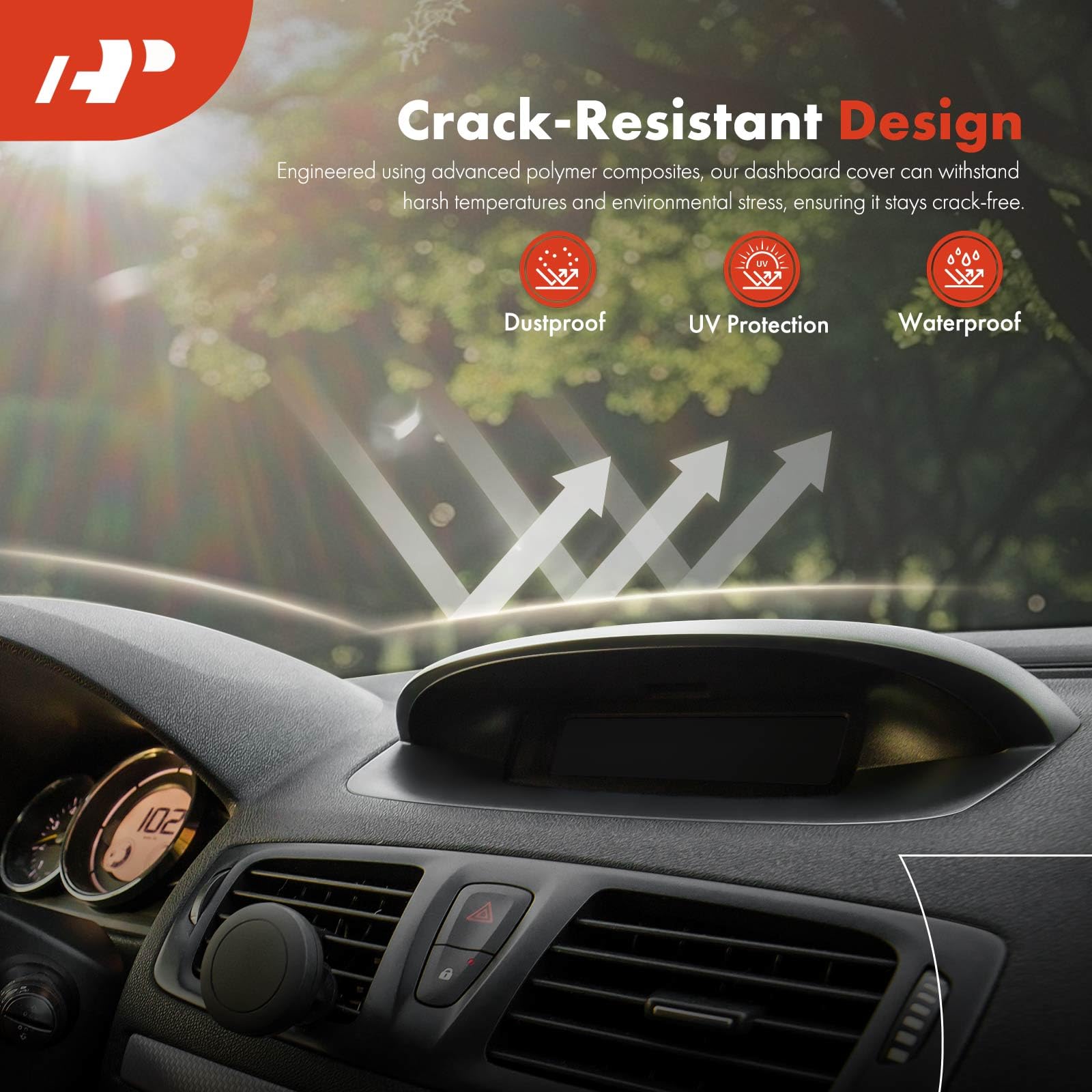 Molded Dashboard Cover