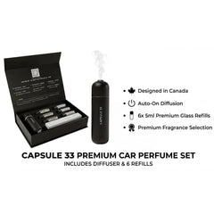 Ultrasonic Car Aroma Diffuser Starter Set