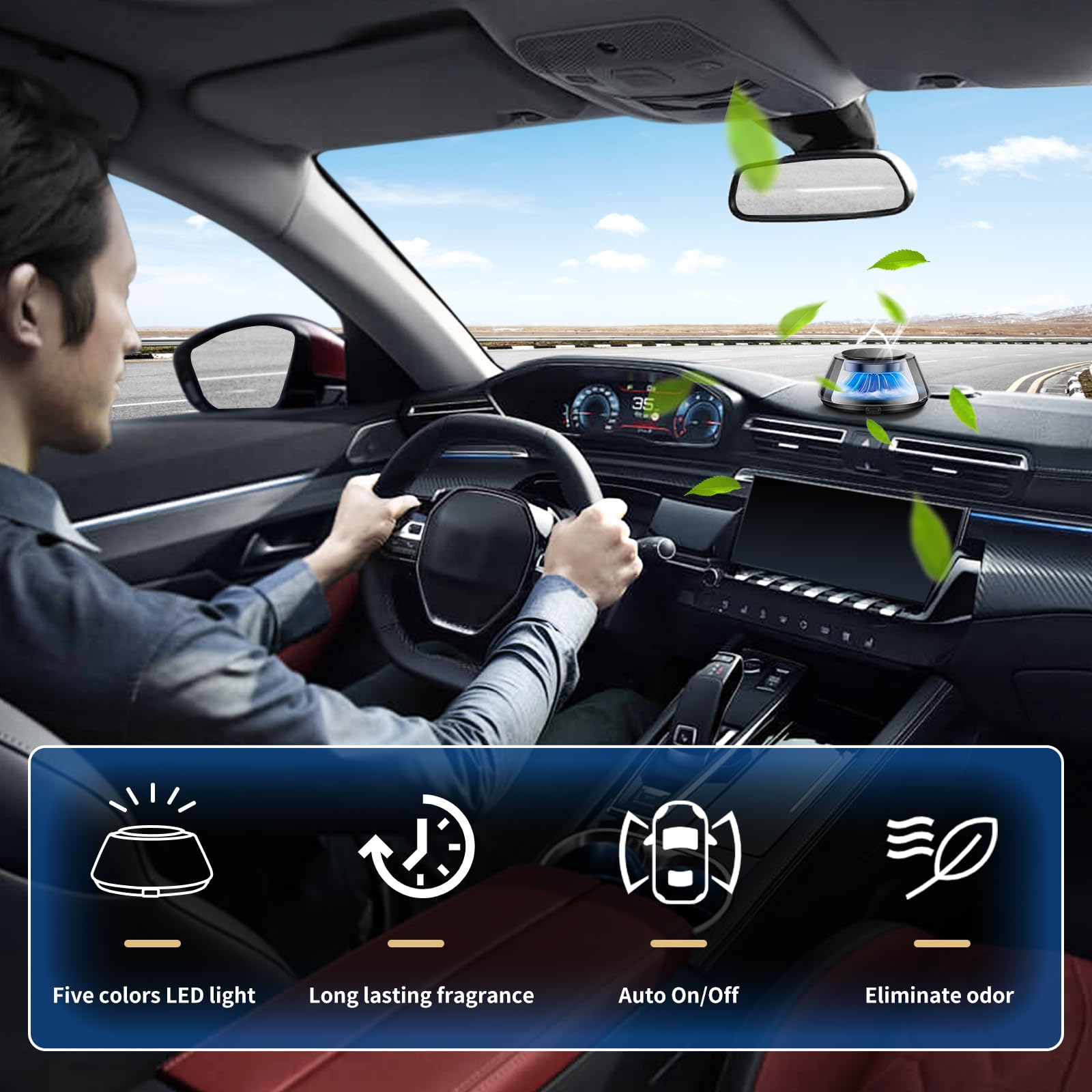 Two-Pack Car Diffuser Fragrance Refills