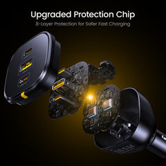 165W USB-C Car Charger and 40000mAh Power Bank Set