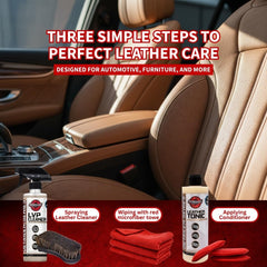 Leather Interior Cleaning and Conditioning Kit
