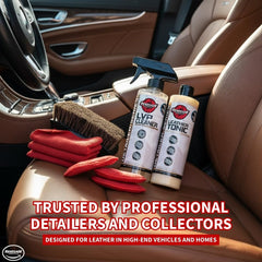 Leather Interior Cleaning and Conditioning Kit