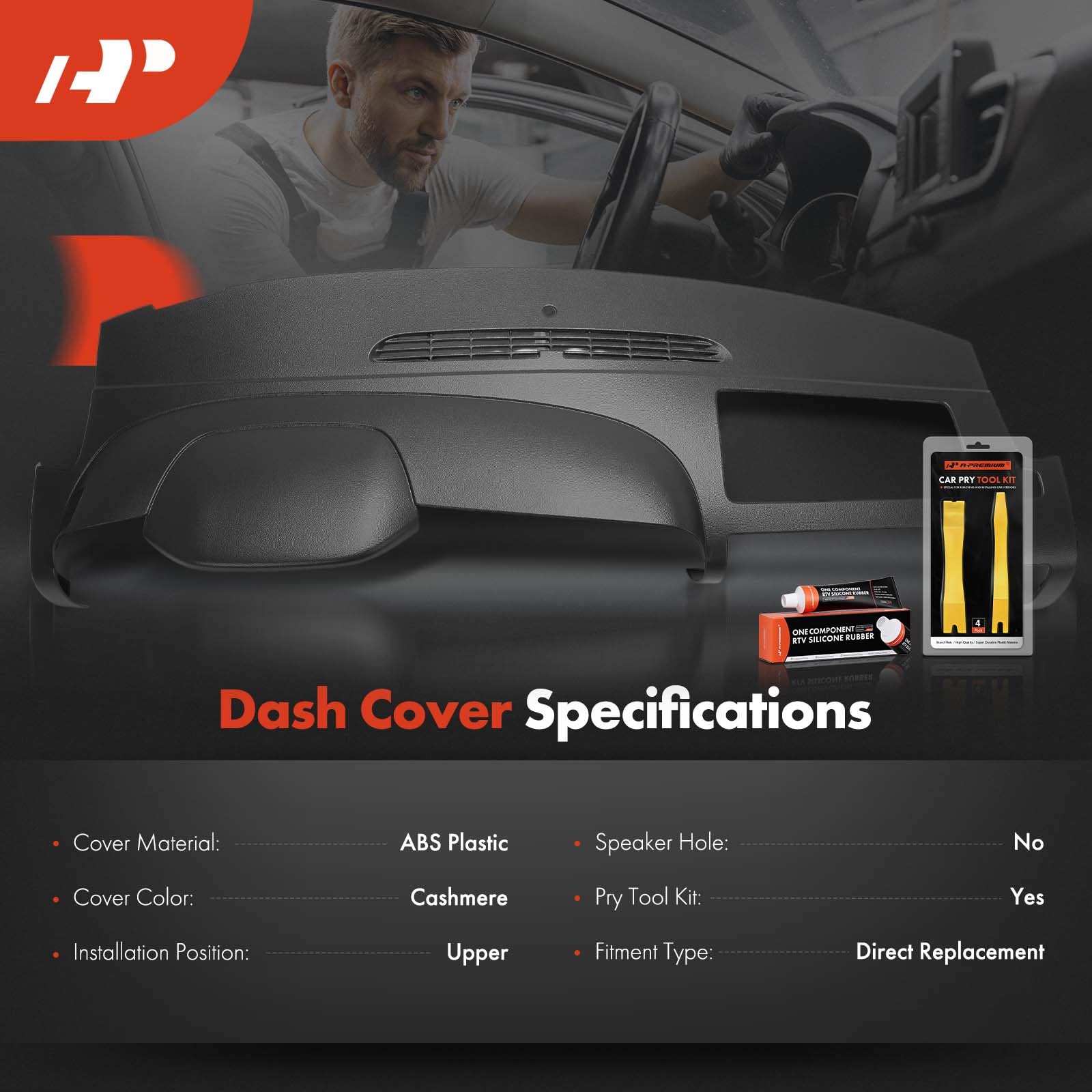 Molded Dashboard Cover