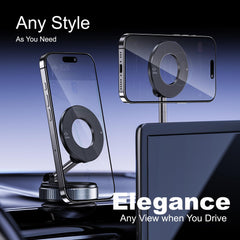 Magnetic Vacuum Suction Phone Mount