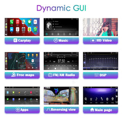 16.9-Inch Android Car Stereo and Digital Cluster