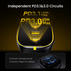 165W USB-C Car Charger and 40000mAh Power Bank Set
