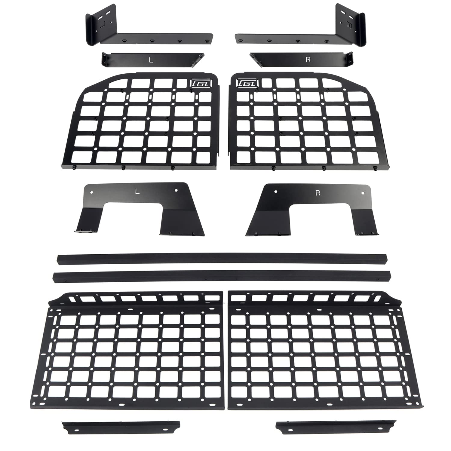 Rear Window Modular Storage Panel and Trunk Shelf